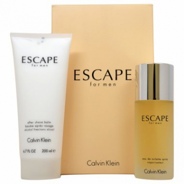 Calvin Klein Escape Набор (Туалетная вода 100 ml, Бальзам после бритья 200ml) (3607342511286)